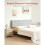 Testata Letto - DUOKU - Regolabile in Altezza - Design Capitonné - Ideale per Camera d'Hotel 3