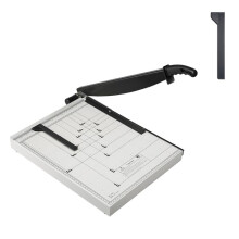 Robuster Papierschneider - Duoku - 18" - Guillotineschneider mit einer Kapazität von 20 Blatt - Schutzeinrichtung und Klingenverriegelung