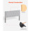 Testata Letto - DUOKU - Regolabile in Altezza - Design Capitonné - Ideale per Camera d'Hotel 5