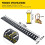 Rails E-Track - DUOKU - VV-ETS-TD530 - Rails 5 ft (1,52 m) - Kit 30 pezzi - Capacità 1 500 lb 2