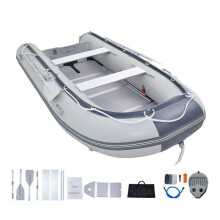 Gommoncino-Duoku-Annexe Sportivo a Tavola Posterior per 6 Persone-Capacità di 1500 lb-Pavimento in Legno Marino