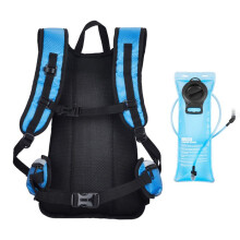 Sac à Dos d'hydratation - DUOKU - Isotherme 15 L - Poche à Eau 3 L - Imperméable - Randonnée
