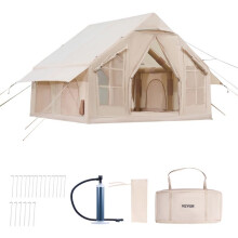 Tenda de Camping Inflável - DUOKU - ZJTM1360 - 4 a 6 Pessoas - Oxford 300D - Montagem Automática