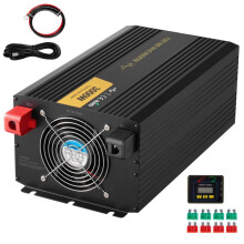Convertisseur Auto - DUOKU - TP-3000W - 3000 W - Onduleur SinusoĂŻdal - 4 Prises EU