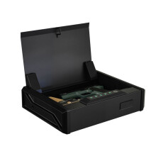 Coffre-Fort - DUOKU - T2 - 2 Pistolets - Accès Empreinte Digitale - Noir
