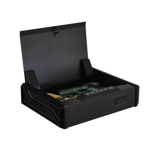 Coffre-Forte - DUOKU - T2 - 2 Pistole - Accesso con Impronta Digitale - Nero