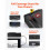 Coffre-Forte - DUOKU - T2 - 2 Pistole - Accesso con Impronta Digitale - Nero 6
