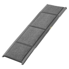 Koirille tarkoitettu taitettava ramppi-Duoku-180 x 43,2 cm-keskikokoisille ja suurille koirille, joiden paino on enintään 113 kg-nahkapinta