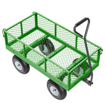 Carrinho de Jardim - DUOKU - V900G - Capacidade 408,23 kg - Laterais Removíveis - Aço Q235