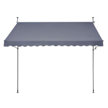 Toldo Retrátil - DUOKU - 138 x 47 pol - Manual - Altura Ajustável 86-122 pol - UV80+