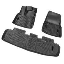 Autobodenmatte - DUOKU - Tesla Y 2021-2024 - 3 Teile - TPE - 2,35 mm Dicke