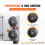 Forno de Pizza Elétrico - DUOKU - Modelo FY-P0-1 - 1500 W - 12 Polegadas - Temperatura 350 5
