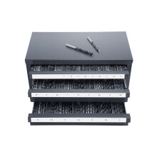 Le Meuble Distributeur D'alésoirs-Duoku-Armoire Organisatrice D'alésoirs à Trois Tiroirs-pour des Alésoirs de 1 mm à 13 mm
