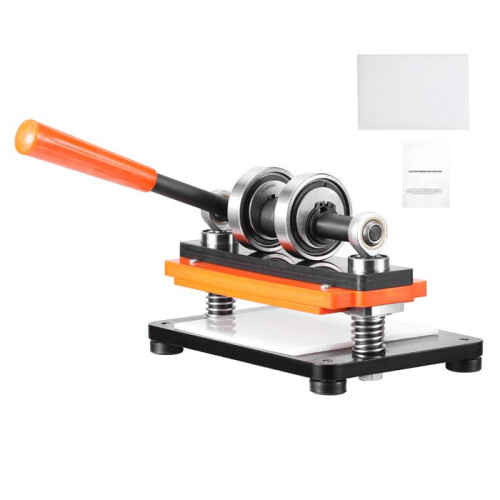 Máquina de Corte de Couro-Duoku- 7,1 x 3,9 Polegadas- Curso de 0,47 Polegadas- Eixos de Guia Duplos- 110 V