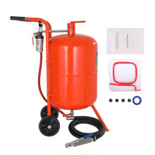Sableadora-Duoku-75,7 L-Reservorio de Granallado Abrasivo Portátil de Alta Presión de 60 a 110 PSI-con 4 Boquillas