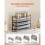 Organizador Destacável - DUOKU - LX-P9372 - 4 Níveis - 15,8x10,7 polegadas - Preto 3