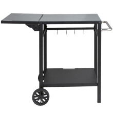 Carro de Comedor - DUOKU - TB0100001 - 2 Estantes - Metal - Plegable
