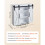 Wandkast - DUOKU - KLBR-09 - 2 Deuren - Verstelbaar Plank - Wit 2