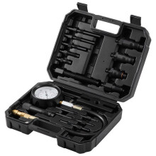 Probador de compresión de motor diésel - DUOKU - YS-045 - Kit de 18 piezas - Rango 0–1000 - Peso 2,87 kg