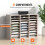 Organiseur de Documents - DUOKU - KLFC-13 - 27 Compartiments - Réglable - Gris 5