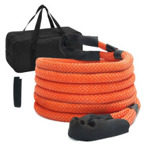 Corda de Reboque Cinética-Duoku-7/8" x 20' 30 580 lb-Corda Elástica a 30% para Jeep, Caminhão, SUV, ATV, UTV, Trator