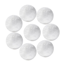 Boules Filtrantes pour Piscine - DUOKU - Modèle F7 - 3,5 lb - 100% Fibre de Polyester - Blanc