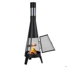 Buitenrookkanaal 508 mm-Duoku-Gietijzeren Conische Houtkachel voor Barbecue en Verwarming-met Rooster