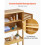 Opslagmeubel - DUOKU - OPX-BOTC-N01 - 3 Compartimenten - MDF - Wit 4