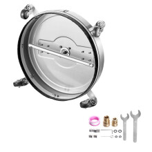 Lavadora de Alta Pressão - DUOKU - QD-XDP01 - Aço Inoxidável - 22,7 l/min - 4 Rodas
