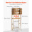 Opslagmeubel - DUOKU - OPX-BOTC-N01 - 3 Compartimenten - MDF - Wit 3