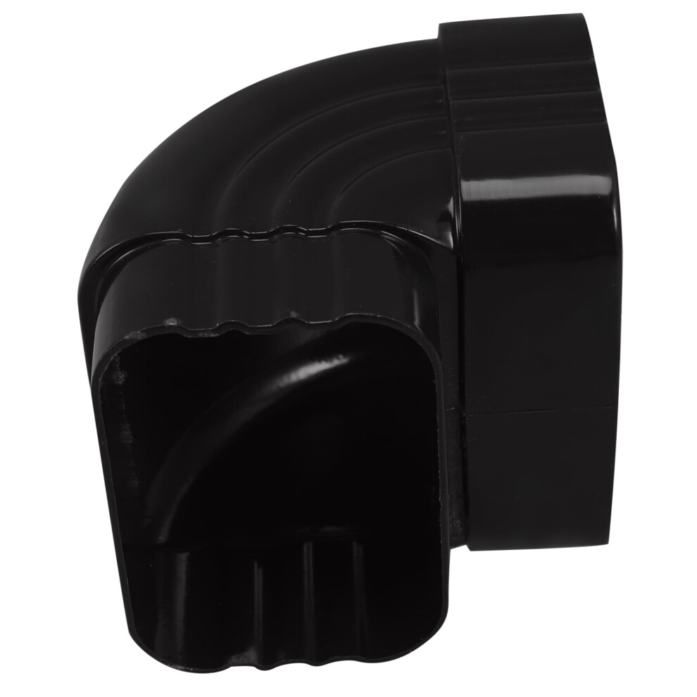 Rain Gutter Downspout Adapter 90 Degree Aluminium Alloy Elbow Connector For Drain System 9426802858549