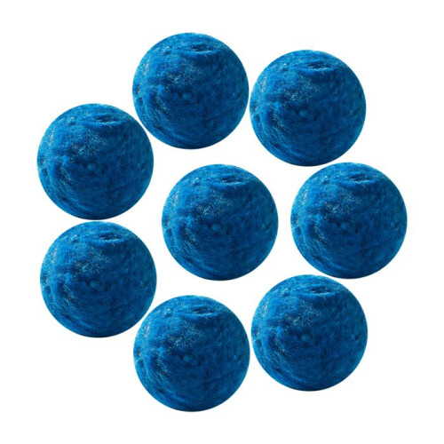 Poolfilterbälle - DUOKU - F11 - 3,1 lb - Wiederverwendbar - Blaue Polyesterfaser