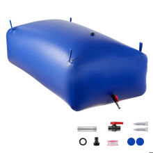 Flexibele Watertank - DUOKU - WSB-1000L-Blauw - 1000 L - Versterkt PVC - Opvouwbaar en Compact