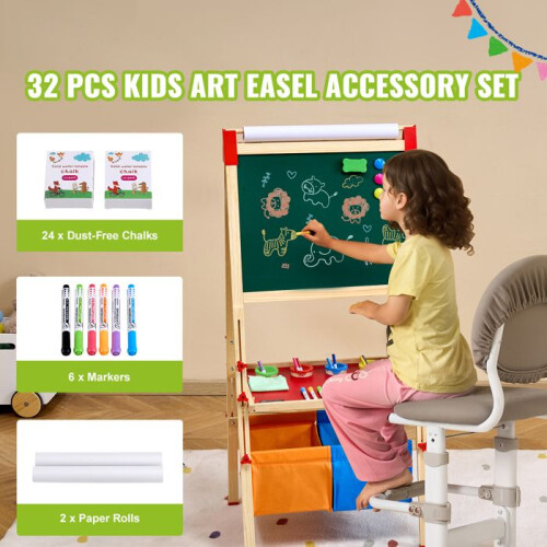 Set di accessori per Cavalletto - DUOKU - AC781011A - 32 Pezzi - Per Bambini - Unisex 2