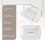 Lavabo - DUOKU - Rectangular - Cerámica Blanca - 19" x 14,7" - Estilo Moderno 2