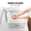 Lavabo - DUOKU - Rectangular - Cerámica Blanca - 19" x 14,7" - Estilo Moderno 5