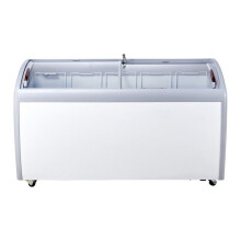 Vitrina Refrigerada de Helados - DUOKU - RI-460A - 460 L - Congelador Móvil - 5 Cestos Metálicos