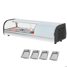 Vitrina Refrigerada para Sushi - DUOKU - GN-42L - 42 L - Vidrio Templado - Iluminación LED