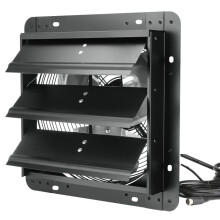 Ventilateur d'extraction à Obturateur-Duoku-305 mm-Moteur EC 904 CFM, Montage Mural à Vitesse Variable avec Contrôleur