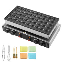Pannenkoekenmaker - DUOKU - PC-50 - 1 700 W - Anti-aanbak - RVS