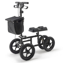 Scooter - DUOKU - HFK-9225G-12 - Hiili Teräs - Säädettävä Ohjaustanko - Maasto-Renkaat 12"