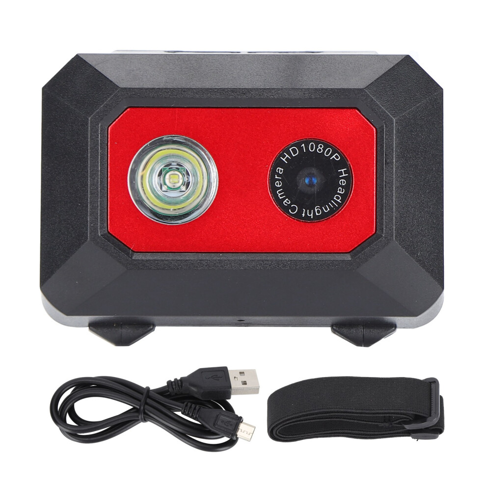 High Definition 1080P Head Camcorder With Night Led Illumination Sos Emergency Signal Dual Use Headlamp Wearable Video Camera For Outdoor Light 9420858907039
