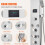 Douchepaneel - DUOKU - 8009FL - 6 Douchemodi - Rvs - LED-scherm 6