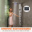 Douchepaneel - DUOKU - 8009FL - 6 Douchemodi - Rvs - LED-scherm 3