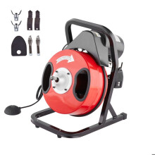 Afvoerschoonmaakmachine - DUOKU - D1000 - 50FT - 1/2 inch - Handmatige voeding