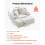 Chaise Longue - DUOKU - Model 8035 - Beige - Nepbont - Ergonomisch 2