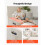 Chaise Longue - DUOKU - Model 8035 - Beige - Nepbont - Ergonomisch 6