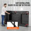 Tavolo da biliardo - DUOKU - VP79 - Portatile - Pieghevole - Rosso e Nero 6