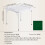 Table de Mahjong - DUOKU - Modèle SN-90 - Pliable - 4 Joueurs - Tableau Vert Résistant 2
