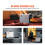 Chauffage d'air portable - DUOKU - ZM2003 - 2 kW - 12-24 V DC - Bluetooth, télécommande, écran 3